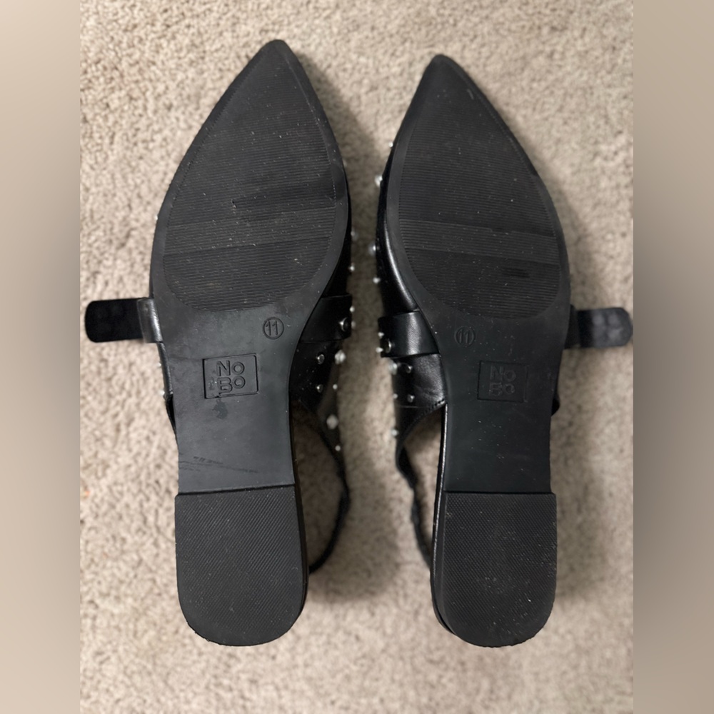 Rhinestone flats. Size 11. - Picture 2 of 3